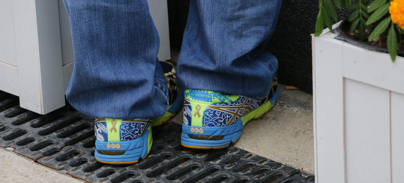 Illustration for article titled Juan Pablo Montoya Has The Wildest Shoes In Motorsport